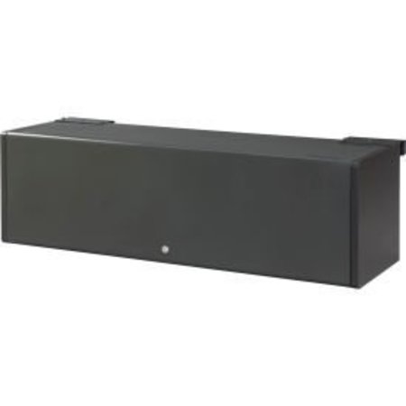 Global Equipment Interion    36" Overhead Cabinet In Black 773230CAB